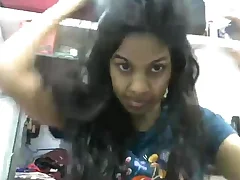Athira is a stripchat sensation and she performs a very hot faceup striptease with a gogo twist She is very chatty and tells you a lot about her body while she is stripping