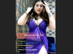 Rivika Manis wears a purple saree and exposes her chunky chest She is a very sexual and hard to please model who wants to get more pleasure and she doesn’t stop until she gets it