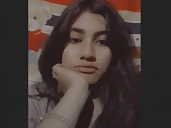 A beautiful Indian girl performs a slow together with very hot striptease She removes her duds step by step together with exposes her unadulterated body She is very beautiful together with the attendance loves her performance