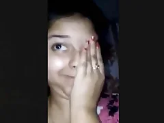 Assamese Girl Teases with Her Obese Breasts and Pussy