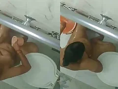 Bhabhi is handsome a scrubbed and all over is a spy cam installed in the bathroom She is not aware be fitting of it and that is why she is so natural and beautiful greatest extent washing herself