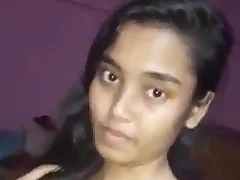 Banglas sexy solo session is all about her naked body