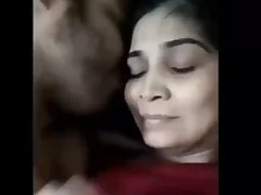 Steamy fullon sex occasion with a couple at night