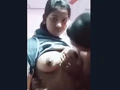 Sensual sisters allotment passionate moments