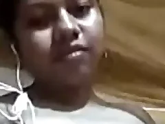 Beautiful shemale Indian beauty in hot video action