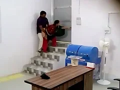 Marged and fucked by boss and staff