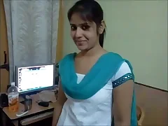 In this Indian phone video a hot Tamil girl talks to her friends and neighbors with passion and intensity