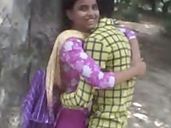 The video captures the intimate moments between two lovers in a lush and green jungle They are clearly passionate and earnestly in love
