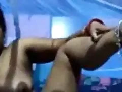 A Japanesestyle solo masturbation mistiness using a mosquito net