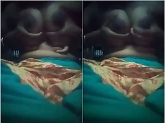 Desi Solicitation Tolerant Reveals Her Breasts and Fingers Her Tight Pussy