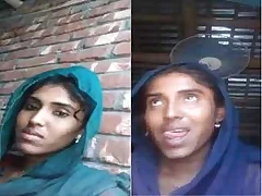 Exclusive Flick of a Cute Countryside Girl Showing Off Say no to Breasts