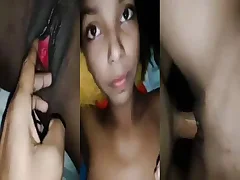 Scandalous flick of Assamese womans fist pussy getting fucked