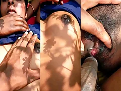 Indian girl gets mephitic open air