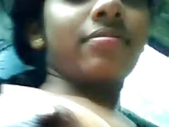 A stunning blonde with big boobs is seen giving a blowjob to a lucky bloke on a bus in this steamy video