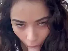 Sexy Asian teen gets down and misapplied with her big ass giving blowjobs and getting laid