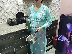 Desi Indian Big Confidential step Matriarch teaches her StepSon How to fuck in kitchen  Hindi Audio