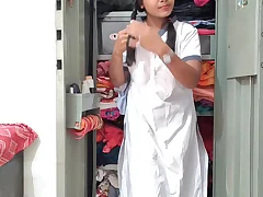 Indian take it on the lam ever girl and boy fuck in clear hindi voice