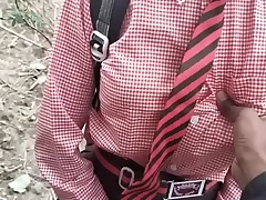 Indian Desi village omnibus girl taken to jungle and fucked