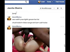 Real Desi Indian Bhabhi Jeevika Sharma gets seduced and rough fucked on Facebook Bullshit flirt