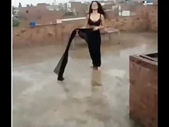 hot dance outdoor indian teen saree girl