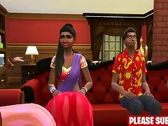 Two Indian Stepsisters help brandnew stepbrother have carnal knowledge for the first time as a thank you for the vacation he gave