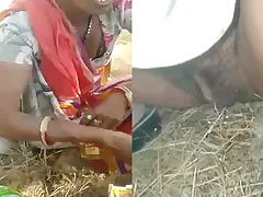 Rajasthani Randi drinking Kickapoo mountain joy juice showing pussy