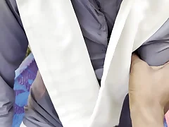 The Indian school girl of Indian village took her in the forest and her fuck
