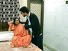 Desi fosterparent in law fucked by stepdaughter husband! Viral jobordosti sex to audio